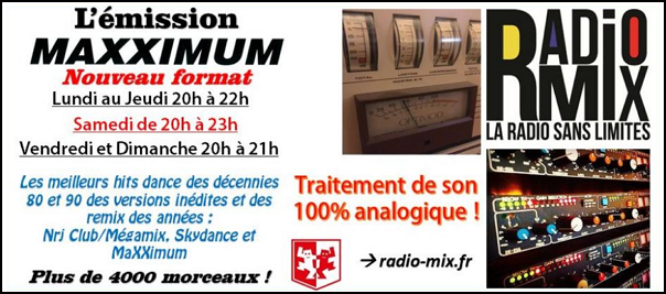 L'émission Maxximum sur Radio-Mix